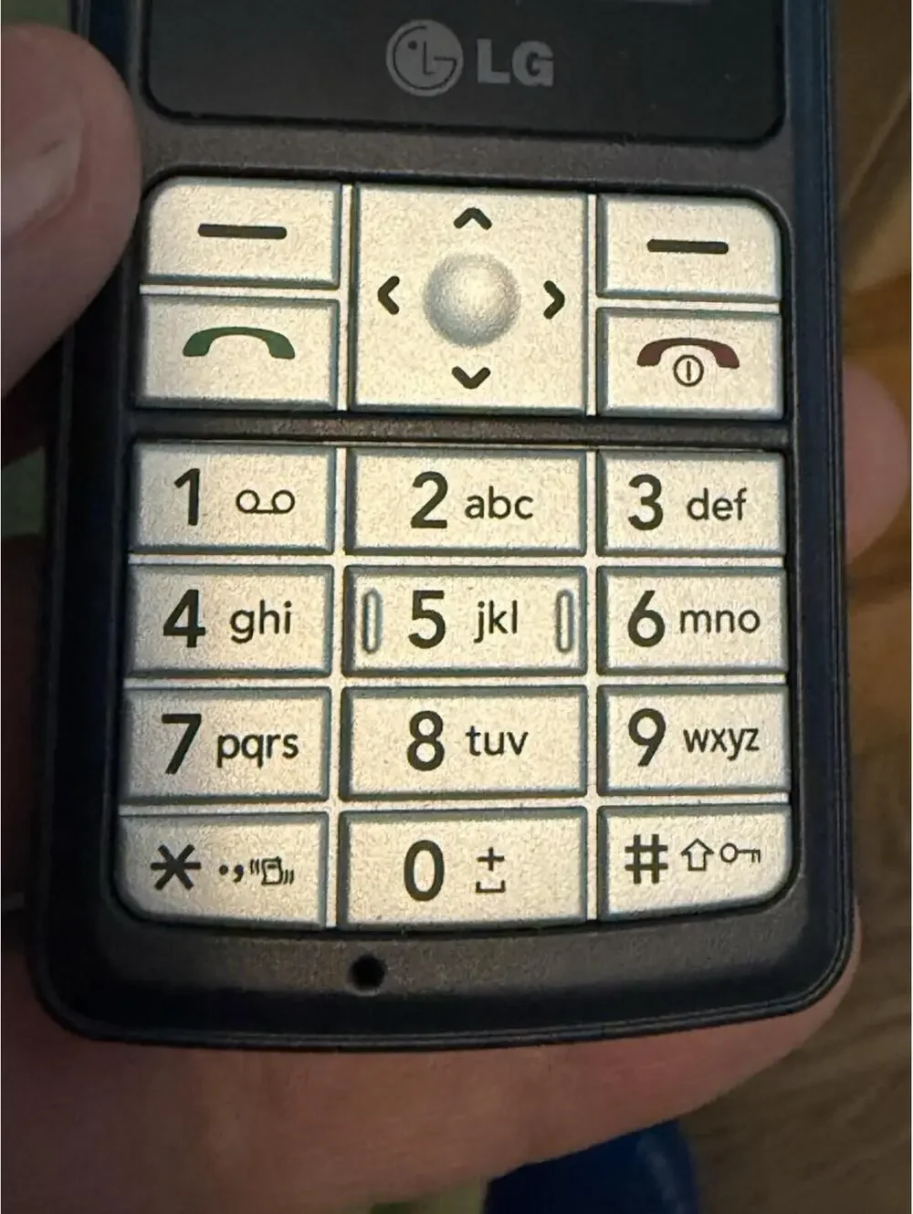 LG CG-180- Space Black (AT&T) GO PHONE ( Untested ) No Power Cord
